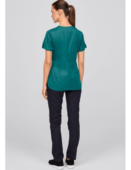 Blouse médicale à boutonnage à pressions dissimulées 7DAYS femme "PARIS"