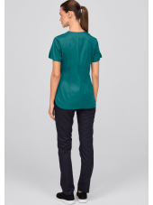 Blouse médicale à boutonnage à pressions dissimulées 7DAYS femme "PARIS"