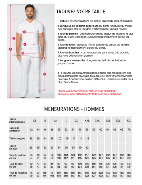 Pantalón médico unisex 7DAYS "MILANO"
