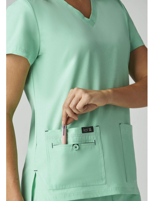 Bata Médica Mujer Koi "Becca", colección Koi Basics (373-)