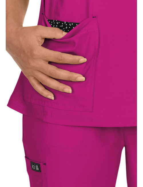 Medical blouse Woman Koi "Katie", collection Koi Basics (374-)