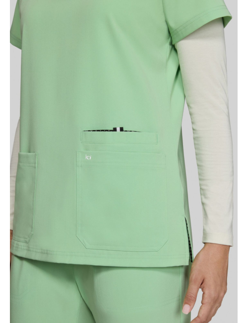 Koi Medical Blouse Woman "Hustle and Heart", collection Koi Next Gen (1019)