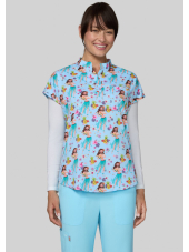 Blouse médicale originale femme "Ari Top Hula Honey" (1093PRA)