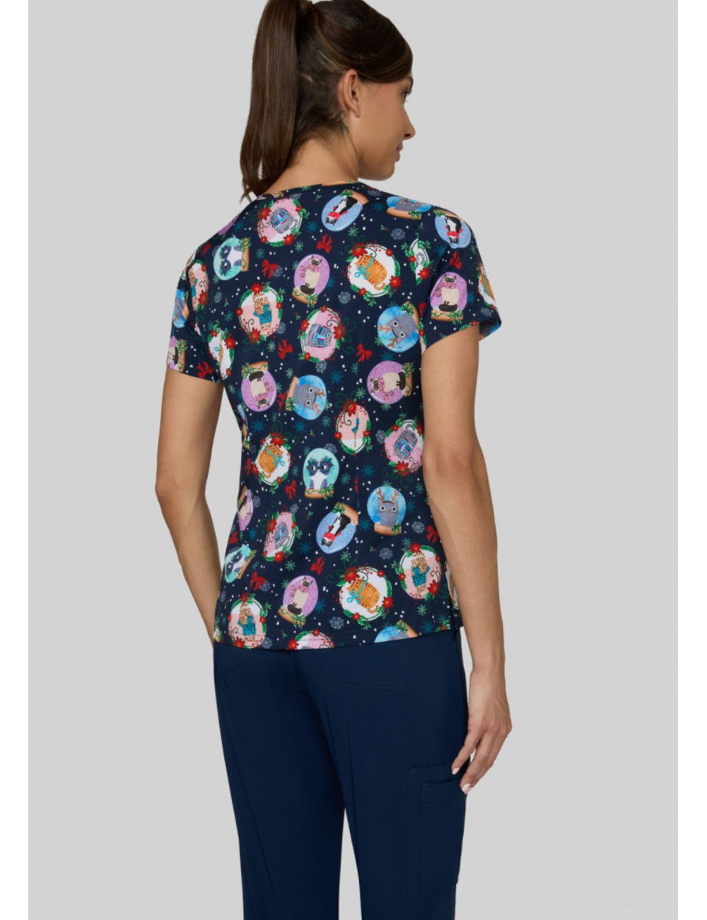 Blusa médica original para mujer "Everyday Dr" (384PRA-EVD)