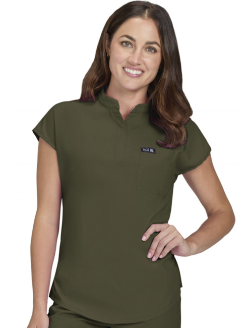 Bata médica KOI BASICS ARI TOP, 1 bolsillo (1093)