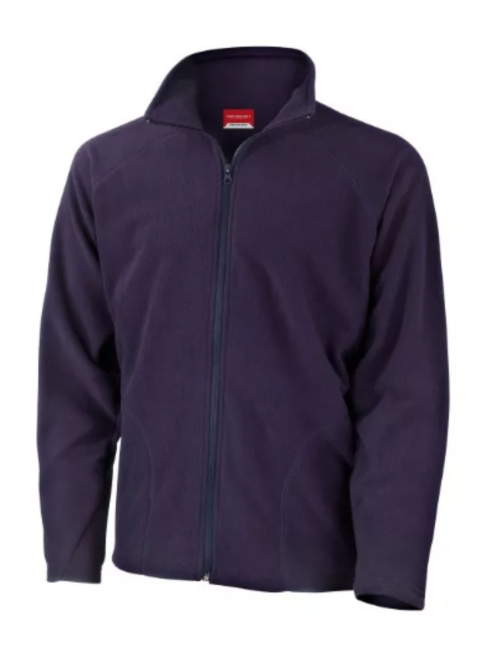 Unisex long sleeve fleece jacket (R114X)