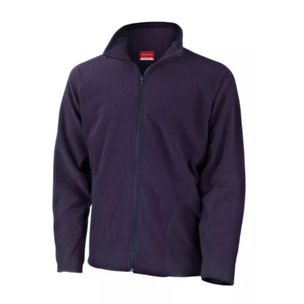 Unisex long sleeve fleece jacket (R114X)