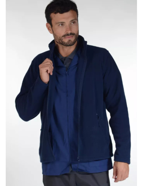 Unisex long sleeve fleece jacket (R114X)