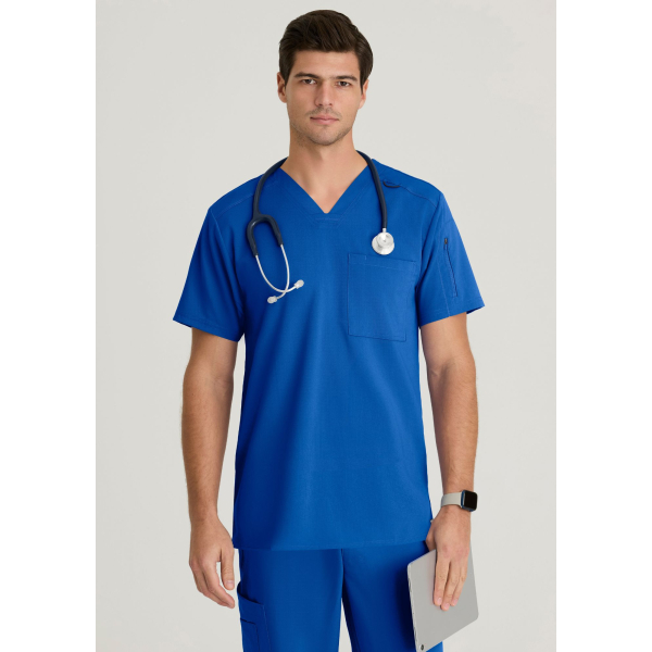 Men's Medical Blouse - Grey's Anatomy Stretch (GRST079)