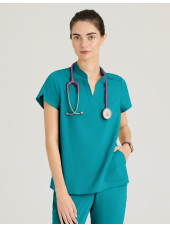 Blouse médicale femme "Avery" - Grey's Anatomy Stretch (GRST230)