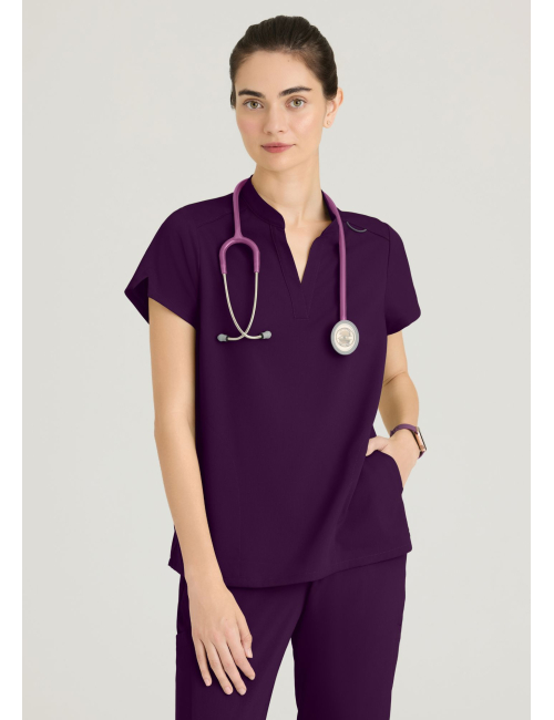 Blouse médicale femme "Avery" - Grey's Anatomy Stretch (GRST230)