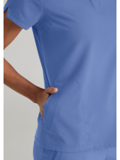 Blusa médica "Avery" para mujer - Grey's Anatomy Stretch (GRST230)