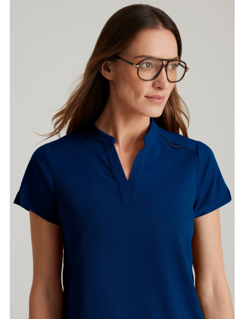 Blusa médica "Avery" para mujer - Grey's Anatomy Stretch (GRST230)