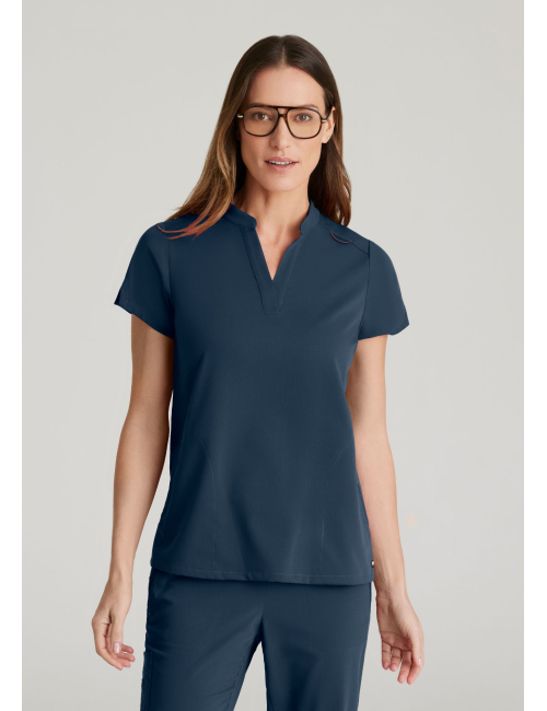 Blusa médica "Avery" para mujer - Grey's Anatomy Stretch (GRST230)