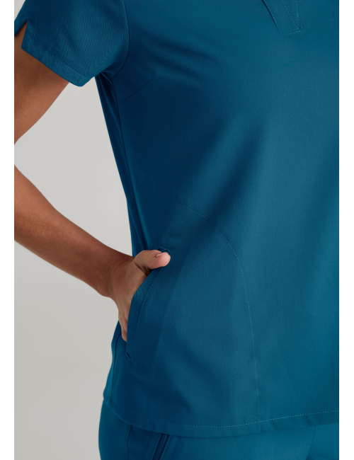 Blouse médicale femme "Avery" - Grey's Anatomy Stretch (GRST230)