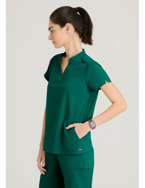 Blouse médicale femme "Avery" - Grey's Anatomy Stretch (GRST230)