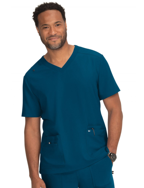 Medical Gown Men's Koi "Koi "Free to be", collection Koi Next Gen (672)