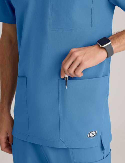 Blouse médicale Homme, "Skechers", 3 poches (SKT193)