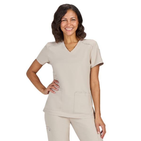 Blouse médicale Femme Koi "Cardi", 3 poches, collection Cureology (C101)