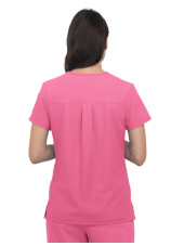 Blouse médicale Femme Koi "Cardi", 3 poches, collection Cureology (C101)