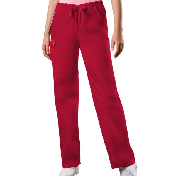 Pantalon médical cordon Unisexe, Cherokee Workwear Originals (4100) rouge