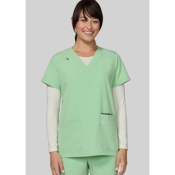 Koi Medical Blouse Mujer "Hustle and Heart", colección Koi Next Gen (1019)