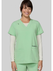 Koi Medical Blouse Mujer "Hustle and Heart", colección Koi Next Gen (1019)