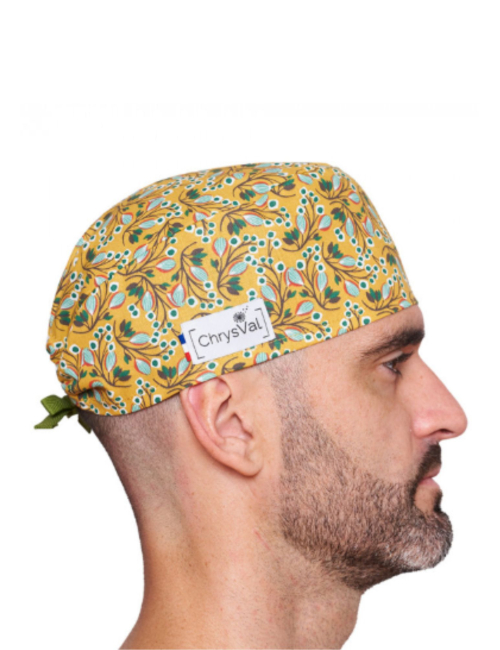 Short medical cap "Safran" 100% cotton CHRYSVAL (211-1112)