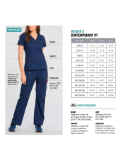 Women's Medical Blouse, Dickies, "GenFlex" Collection (817455)