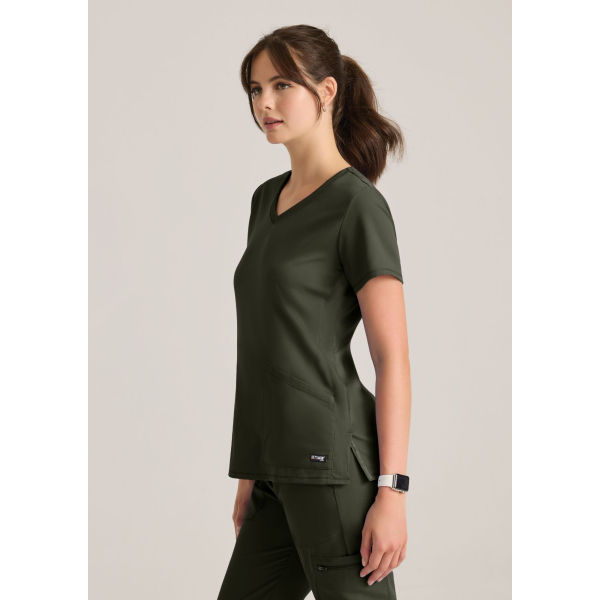 Blusa médica para mujer - Grey's Anatomy Stretch (GRST011)