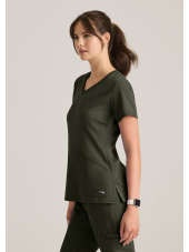 Blusa médica para mujer - Grey's Anatomy Stretch (GRST011)