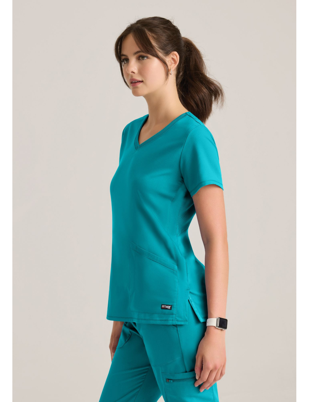 Blusa médica para mujer - Grey's Anatomy Stretch (GRST011)