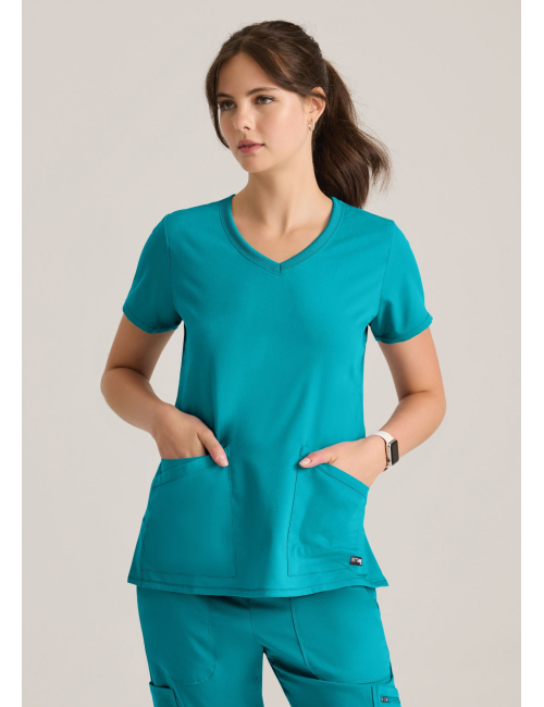 Blusa médica para mujer - Grey's Anatomy Stretch (GRST011)