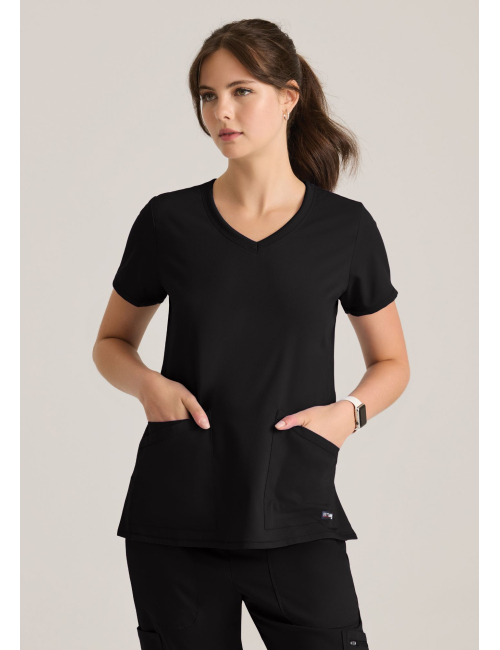 Blusa médica para mujer - Grey's Anatomy Stretch (GRST011)