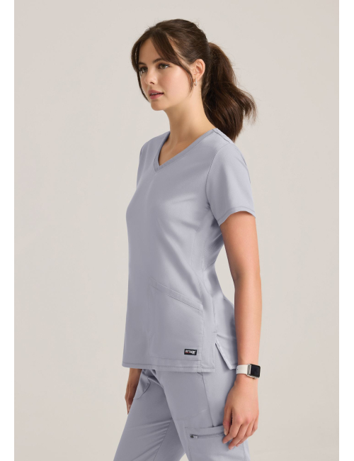 Blouse médicale femme - Grey's Anatomy Stretch 3 poches (GRST045)
