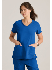 Blusa médica para mujer - Grey's Anatomy Stretch (GRST011)