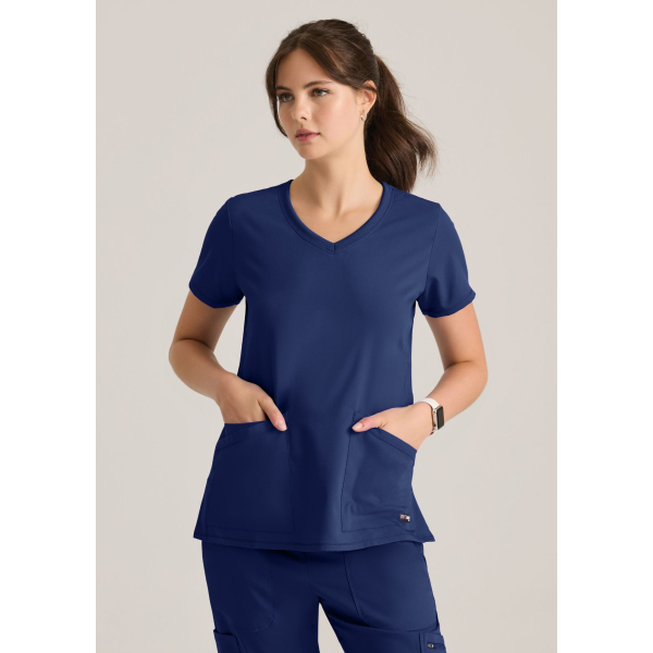 Blouse médicale femme - Grey's Anatomy Stretch 3 poches (GRST045)