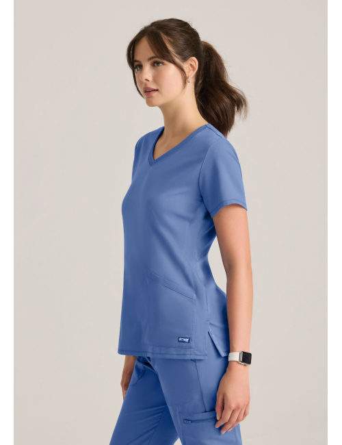 Blouse médicale femme - Grey's Anatomy Stretch 3 poches (GRST045)