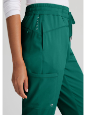 Women's medical trousers, "Barco One", 5 pockets (BOP597)
