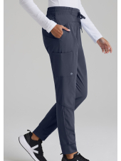 Women's medical trousers, "Barco One", 5 pockets (BOP597)