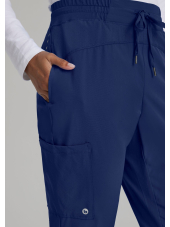 Women's medical trousers, "Barco One", 5 pockets (BOP597)