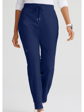 Women's medical trousers, "Barco One", 5 pockets (BOP597)
