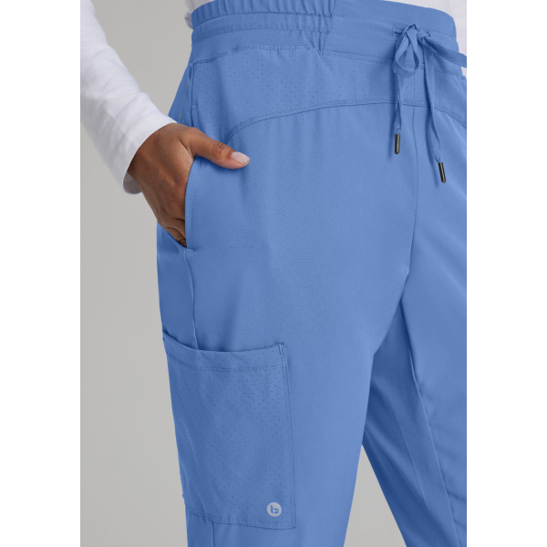 Women's medical trousers, "Barco One", 5 pockets (BOP597)