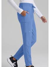 Women's medical trousers, "Barco One", 5 pockets (BOP597)