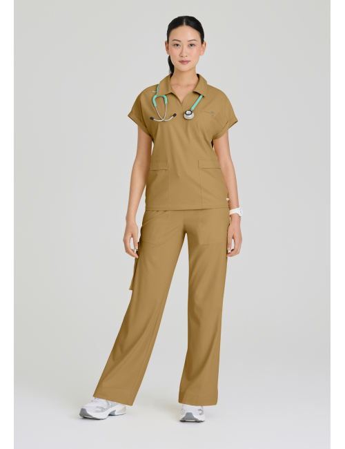 Blouse médicale femme à col chemise - Skechers "RIP STOP" (SKT276)