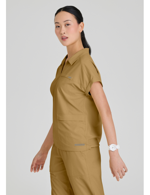 Blouse médicale femme à col chemise - Skechers "RIP STOP" (SKT276)