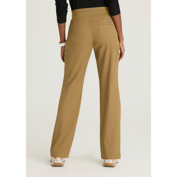 Pantalón médico de mujer con 5 bolsillos y cintura de malla - Skechers "RIP STOP" (SKP712)