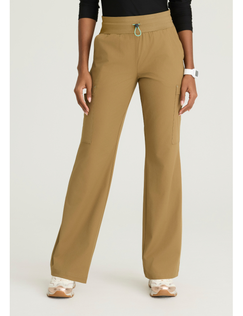 Women's 5-pocket medical trousers with mesh waistband - Skechers "RIP STOP" (SKP712)