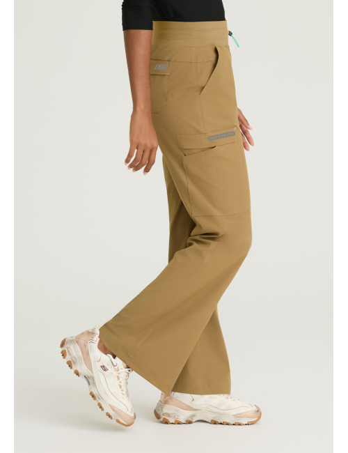 Pantalon médical femme 5 poches, avec ceinture en maille - Skechers "RIP STOP" (SKP712)