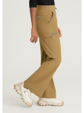 Pantalón médico de mujer con 5 bolsillos y cintura de malla - Skechers "RIP STOP" (SKP712)